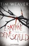 Umschlagfoto, Tim Weaver, Erkenne deine Schuld,
